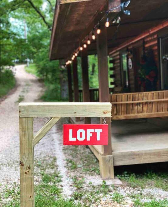 The Loft At Bear Mountain Log Cabins Eureka Springs Exterior foto